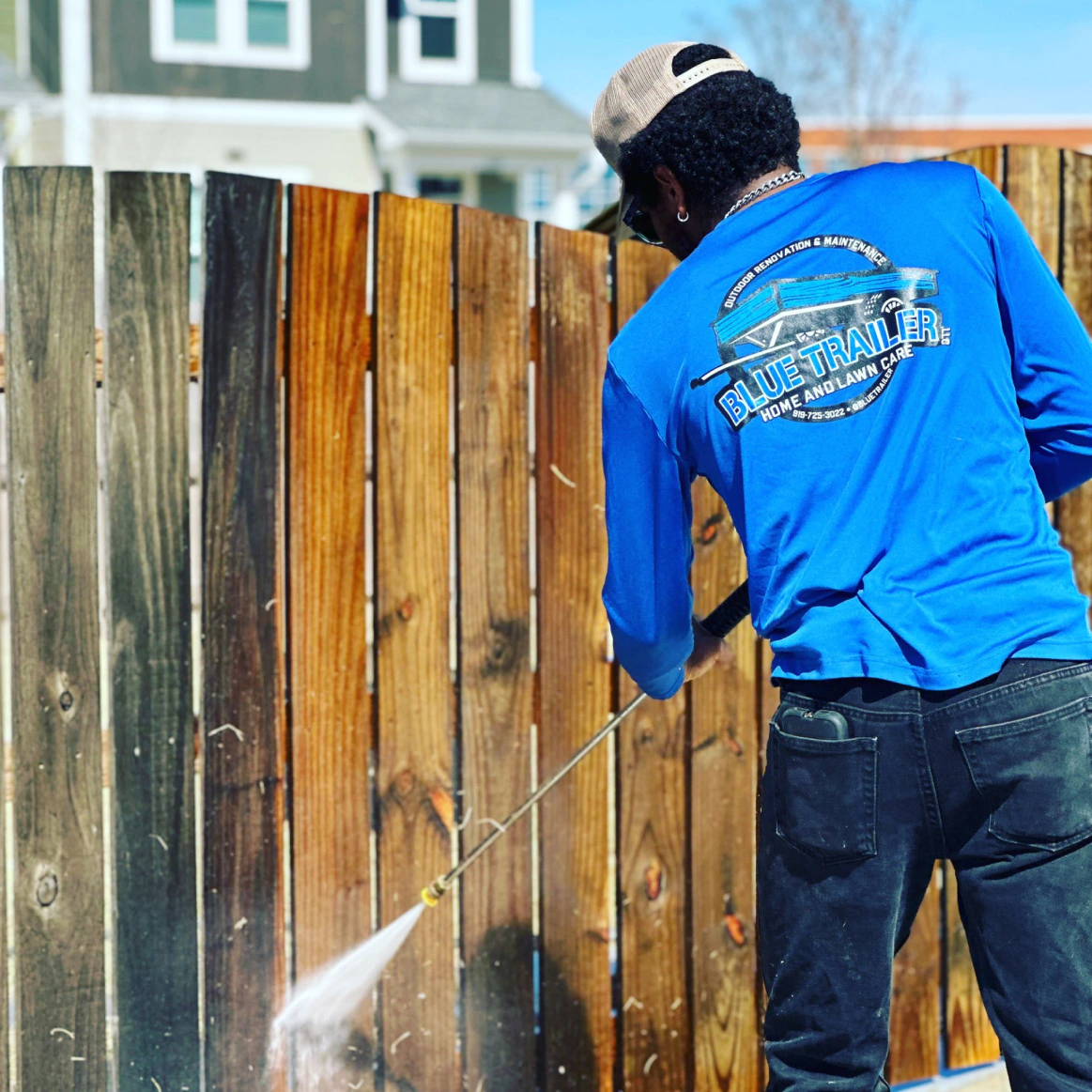Pressure Washing and Staining